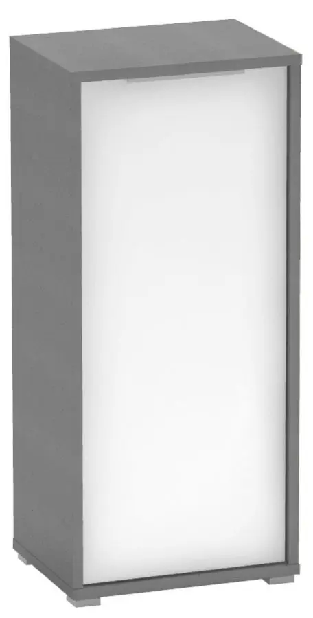 Dulap Tempo Kondela Rioma New Typ 10 (Graphite/White)