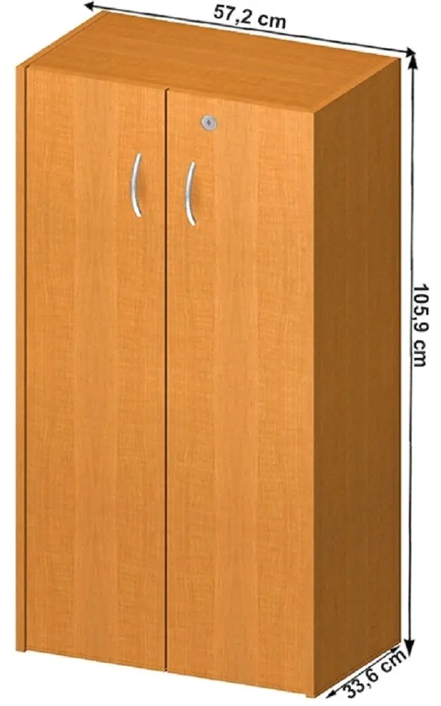 Dulap mic Mobhaus Tempo Asistent New 035 (Cherry) - 2