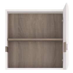 Dulap suspendat Mobhaus Lynatet Typ 65 (White Extra High Gloss/Sonoma Oak Truffle Dark) Thumb