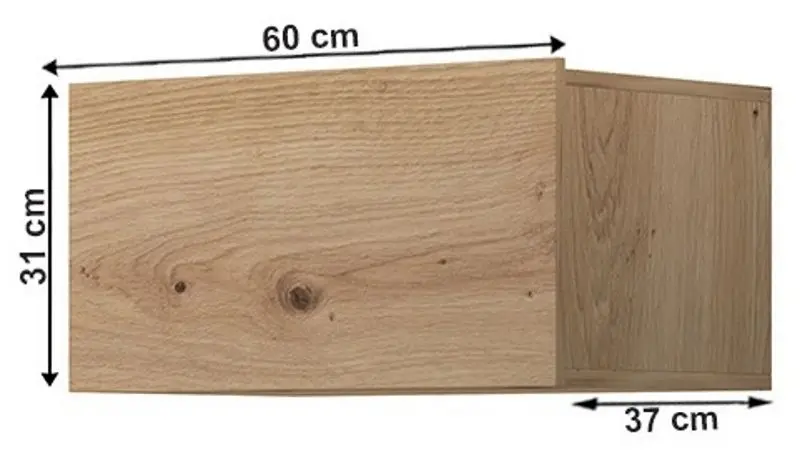 Dulap suspendat Mobhaus Spring ED60 (Artisan Oak) - 2