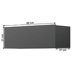 Dulap suspendat Mobhaus Spring ED90 (Graphite) Thumb
