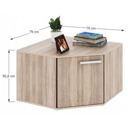 Tumba de colt Tempo Kondela Dunaj Typ 14 (Sonoma Oak) Thumb