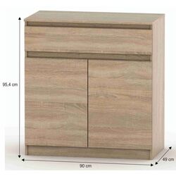 Tumba Tempo Kondela Hany New 007 (Sonoma Oak) Thumb