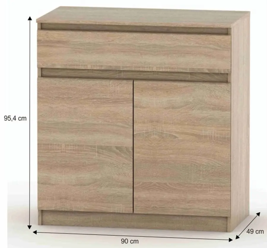 Tumba Tempo Kondela Hany New 007 (Sonoma Oak)