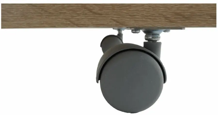 Tumba cu rotile Mobhaus Johan 2 New 07 (Sonoma Oak/White)