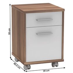 Тумба Mobhaus Johan 2 New 08 (Plum/White) Thumb