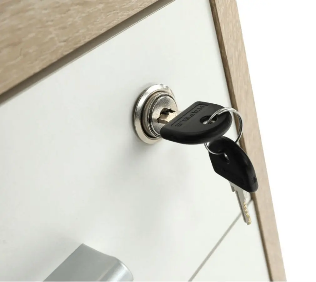 Тумба выкатная Mobhaus Johan 2 New 12 (Sonoma Oak/White) - 4