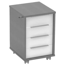 Tumba Tempo Kondela Rioma New Typ 30 (Graphite/White)