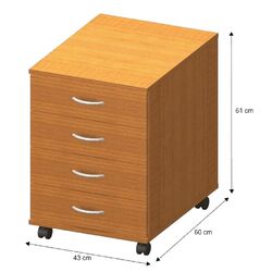 Tumba Mobhaus Tempo Asistent New 015 (Cherry) Thumb