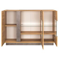 Comoda Mobi Archi 08.140 (Craft Oak Golden/Dark Stone) Thumb