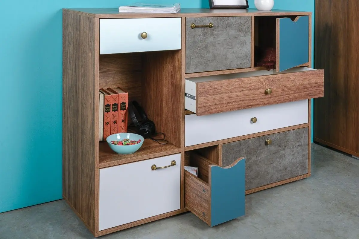 Комод Mobi Вайс 10.104 (Морское Дерево Винтаж) - 5