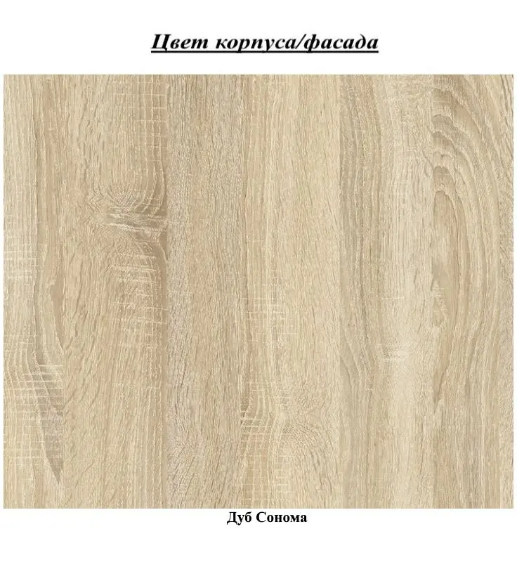 Tumba cu role Mobi Komfort 0/3 (Sonoma Oak) - 2