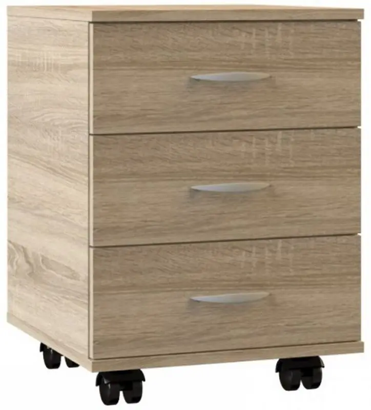 Tumba cu role Mobi Komfort 0/3 (Sonoma Oak)