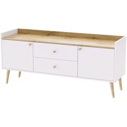 Tumba-Bufet MobiCasa Asgard 147x67x40 (Tahoe/White)