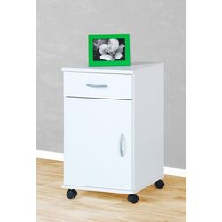 Tumba pe role Moebel-Sofortkauf 1191-2 (White) Thumb