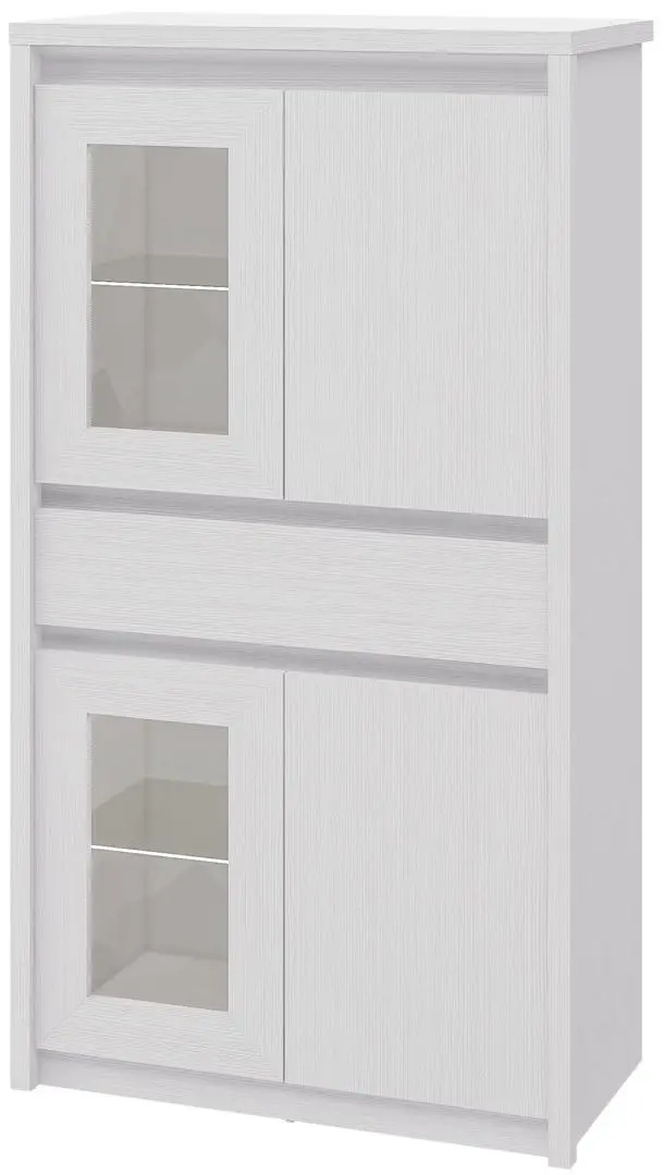 Витрина Неман Палермо МН-033-05 (Белый Структурный)