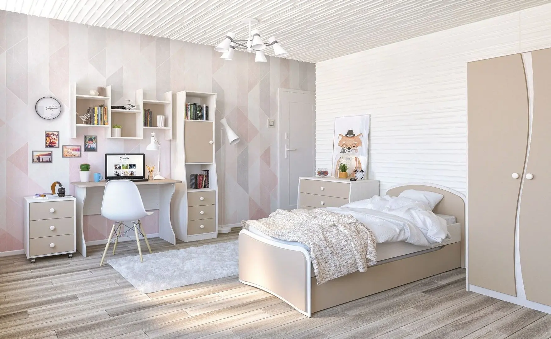 Tumba Неман Kombi МН-211-04 (Pine Randers/Cappuccino) - 4