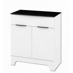 Tumba Неман Verona МН-128-03 (Gloss White/Matt Black)