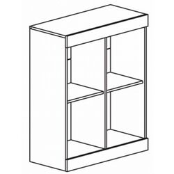 Tumba Неман Vesta MH-130-03 (Sonoma Oak/Niagara Oak) Thumb