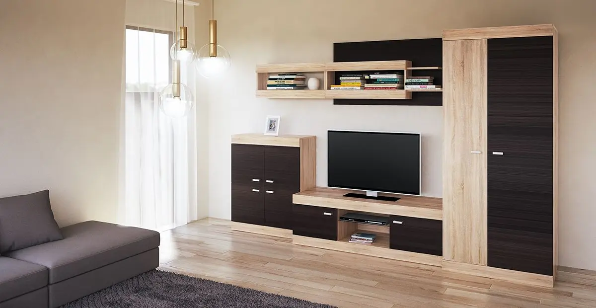 Tumba Неман Vesta MH-130-03 (Sonoma Oak/Niagara Oak) - 3