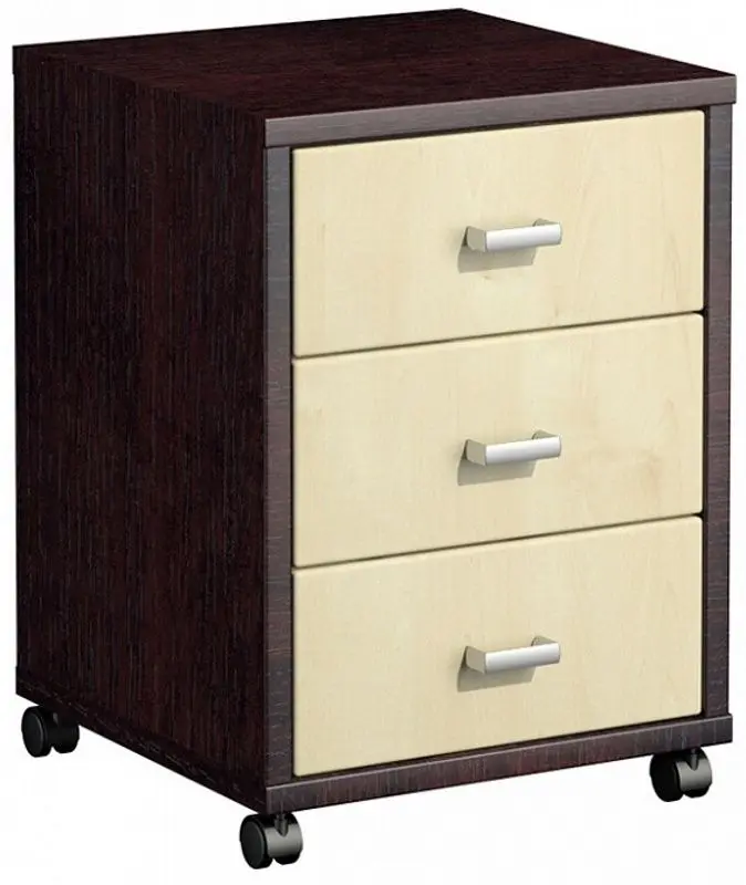 Tumba cu rotile Неман Domino ВК-04-34 (Birch/Wenge)