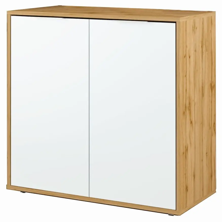 Тумба Sokme Нитро 2Д (Дуб Вотан/Белый)