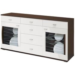 Comoda Олмеко Alabama 06.114 (Wenge/White Gloss)