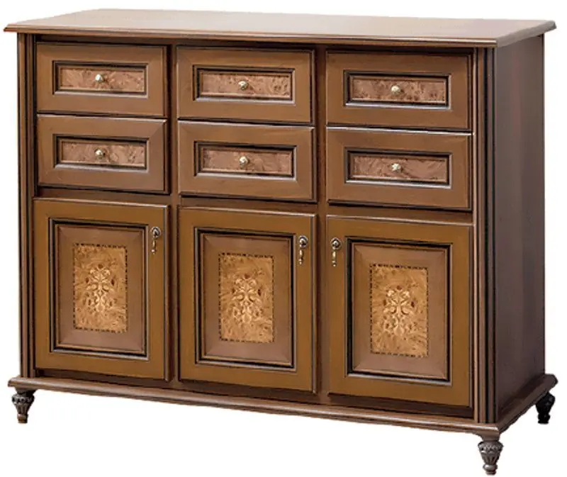 Comoda Skay Verona 1390 (Caravaggio Nut/Root Nut)