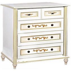 Comoda Skay Verona 970 White/Gold (fara desen)