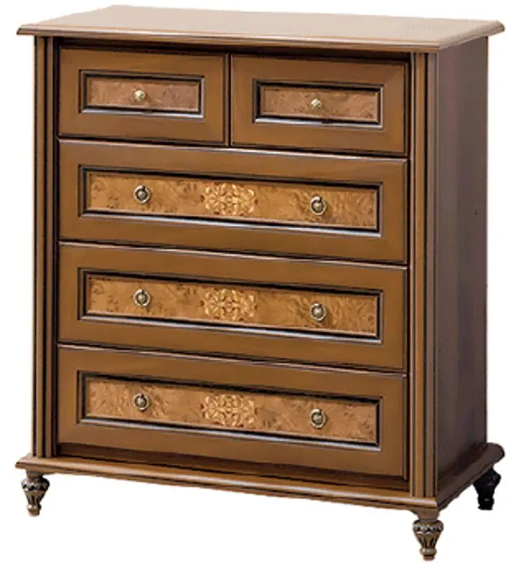 Комод Skay Верона 970 (Орех Караваджо/Корень Ореха)