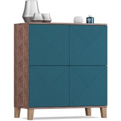 Comoda Smart Marvin 5 (Craft Tobacco Oak/Aquamarine)