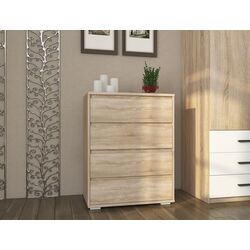 Comoda Sokme Layn 4S (Sonoma Oak) Thumb