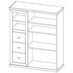 Comoda Sokme Oregon 1100 3S/1U (12) (Pino Aurelio/Madagascar Nelson) Thumb