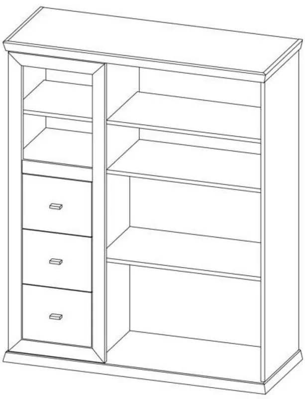 Comoda Sokme Oregon 1100 3S/1U (12) (Pino Aurelio/Madagascar Nelson)
