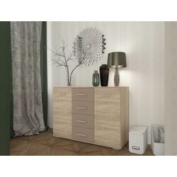 Comoda Sokme Rio 1200 (Sonoma Oak/Latte) Thumb