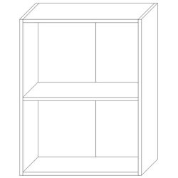 Dulap modular Sokme Dzhek 600/768 2U (Sonoma Oak) Thumb