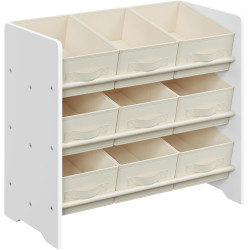 Etajera-organizer de jucării Songmics GKR033W10 (Cloud White) Thumb