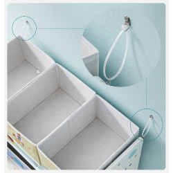 Стеллаж-органайзер для хранения игрушек Songmics GKR034W01 (White) Thumb