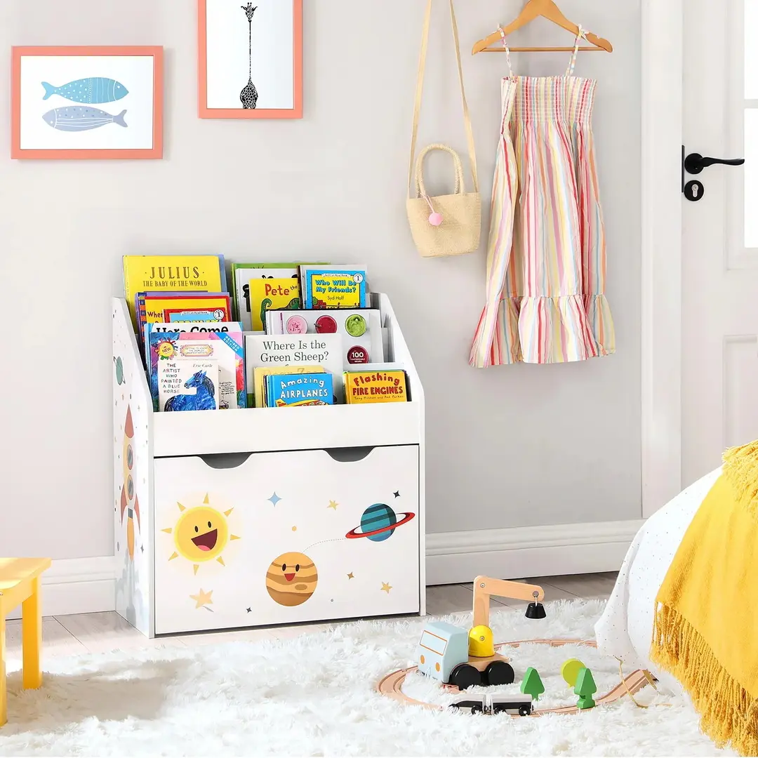 Стеллаж Songmics GKR41WT (White)