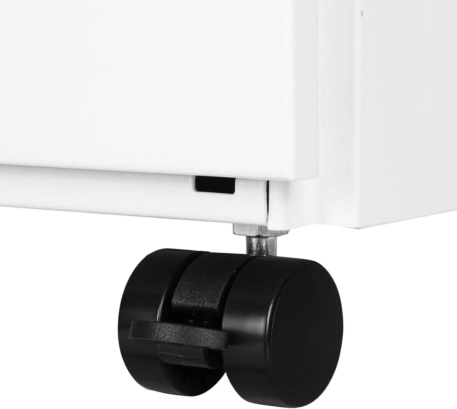 Tumba cu rotile Songmics OFC63WT (White)