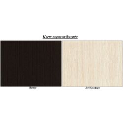 Comoda-vitrina Стендмебель №7 (Belfort Oak/Wenge) Thumb