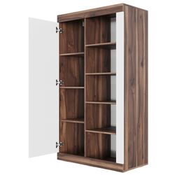 Шкаф многофункциональный SV-Mebel Ницца (Истанбул/Белый Глянец) Thumb