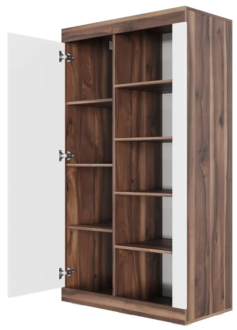 Шкаф многофункциональный SV-Mebel Ницца (Истанбул/Белый Глянец) - 2