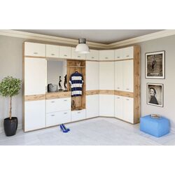 Антресоль Tempo Kondela Cyril Typ 10 (Wotan Oak/White) Thumb