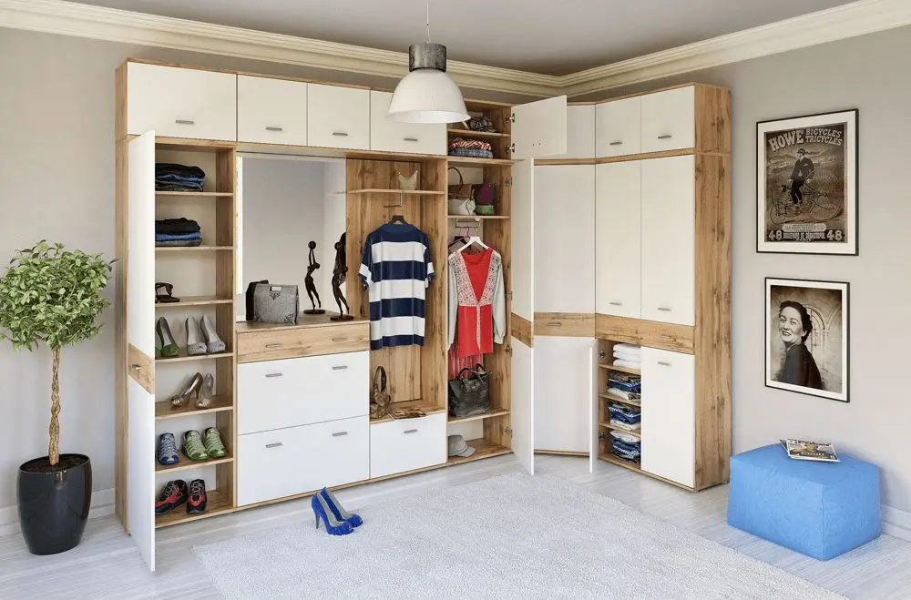 Mezanin Tempo Kondela Cyril Typ 8 (Wotan Oak/White)