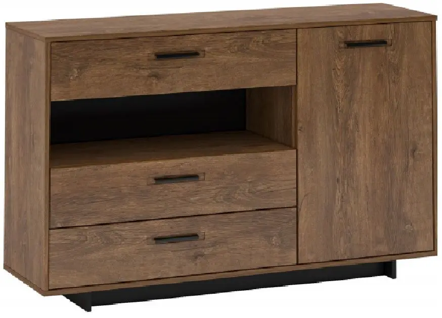 Tumba Tempo Kondela Delis E (Bolzano Oak/Black)