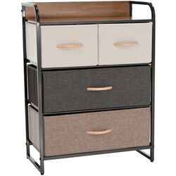 Comoda Tempo Kondela Hazel Typ 2 (Beige/Brown Light/Brown Dark)