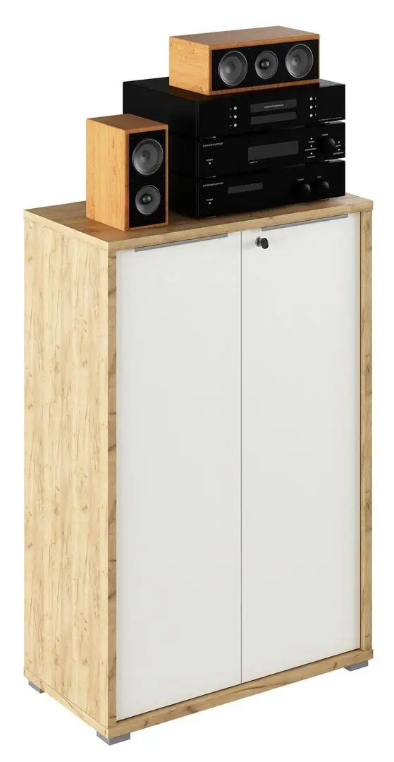 Шкафчик Tempo Kondela Rioma Typ 09 (Artisan Oak/White)