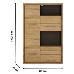 Tumba Tempo Kondela Sheldon Typ 31 (Shetland Oak) Thumb