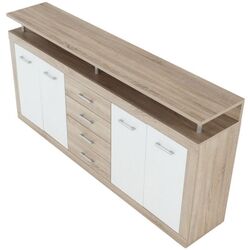 Тумба Tempo Kondela Jachim-Jyno New (Sonoma Oak/White) Thumb